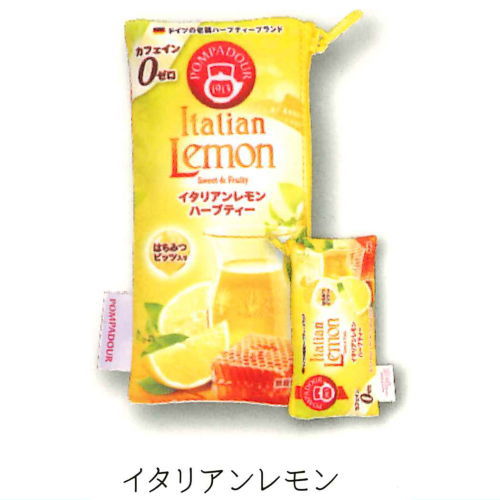 Pompadour Herbal Tea Pouch Collection [4.Italian lemon]