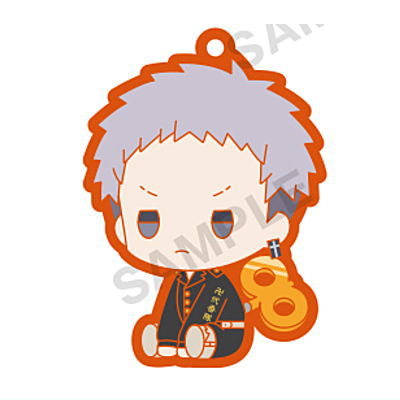 Tokyo Revengers petattonejimaki rubber strap [5.Takashi Mitsuya]