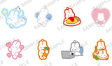 siroiusagichan capsule rubber strap [All 8 type set(Full Complete)]