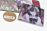 ORIHARA Kansai Girls picture book acrylic key chain [5.Nara Girls x Yaezakura]