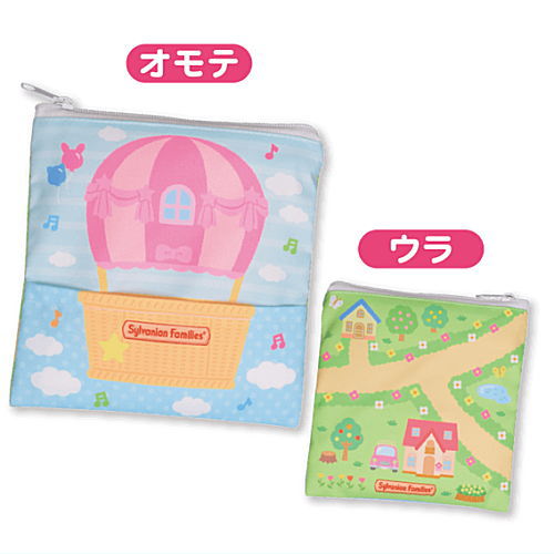 Sylvanian Families Odekake Pouch & Tote Bag [5.Balloon pouch]