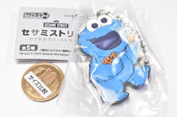 Sesame Street Nendoroid Plus Capsule Rubber Strap [1.Cookie Monster]