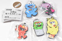 Sesame Street Nendoroid Plus Capsule Rubber Strap [All 5 type set(Full Complete)]