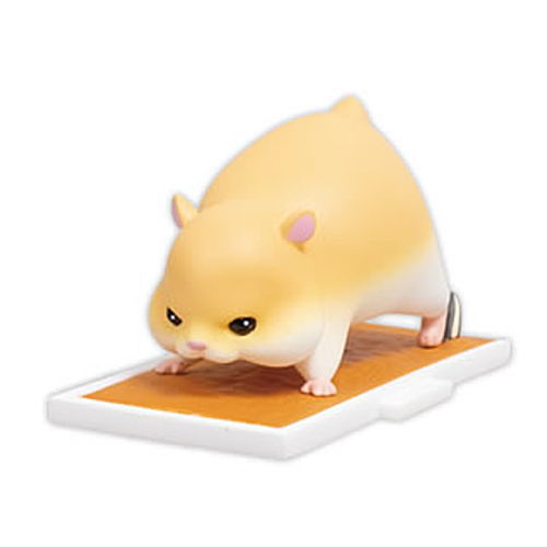 Crouching Ham start! mascot figure [1.Golden hamster]