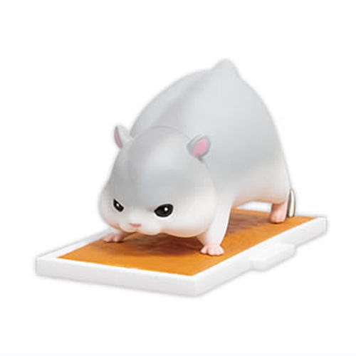 Crouching Ham start! mascot figure [2.Djungarian sapphire blue]