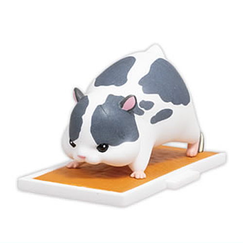 Crouching Ham start! mascot figure [5.Golden dominant spot]