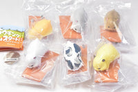Crouching Ham start! mascot figure [All 6 type set (Full Complete)]