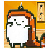 Kaitenzushi-kun rubber strap [1.Salmon]