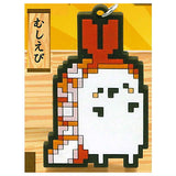 Kaitenzushi-kun rubber strap [2.Mushiebi]