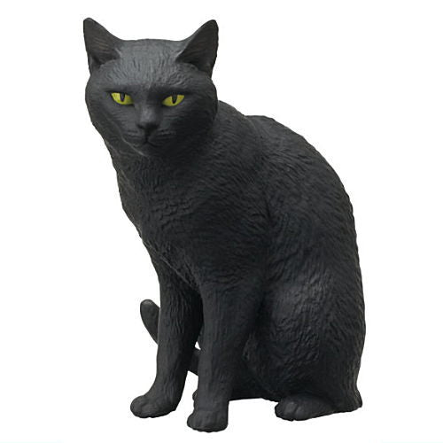 ART IN THE POCKET Osamu Moriguchi Cat Figure mascot Figure Mascot 2 New Color [3.Black]