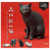 ART IN THE POCKET Osamu Moriguchi Cat Figure mascot Figure Mascot 2 New Color [All 4 type set (Full Complete)]