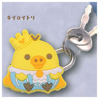 Rilakkuma Fairy Tale Mascot Padlock [3.Kiiroitori]