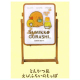 Sumikkogurashi Cafe Sumikko Miniature Signboard Light [3.Tonkatsu & Ebifurai no Shippo]