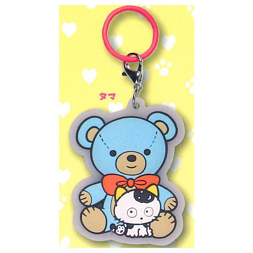 Tama & Friends Mejirushi Rubber Mascot [3.Tama]