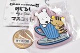Tama & Friends Mejirushi Rubber Mascot [5.Pochi & Tora]