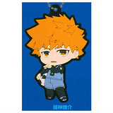 Bluelock rubber keychain [3.Rensuke Kunigami]