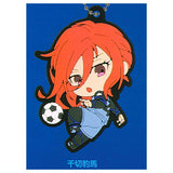 Bluelock rubber keychain [4.Hyoma Chigiri]