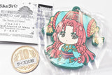 Deformed Rubber! Legend of Mana The Teardrop Crystal Keychain [6.Florina]