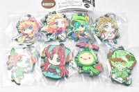 Deformed Rubber! Legend of Mana The Teardrop Crystal Keychain [All 8 type set(Full Complete)]