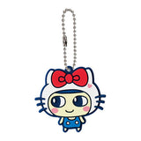 Tamagotchi x Sanrio Characters Special Rubber Mascot [1.Hello Kitty x Mametchi]