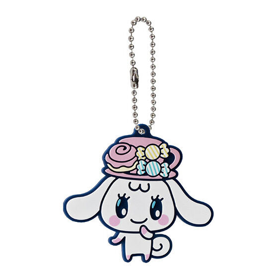 Tamagotchi x Sanrio Characters Special Rubber Mascot [3.Cinnamoroll x Milktchi]