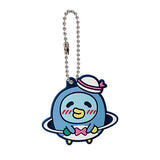 Tamagotchi x Sanrio Characters Special Rubber Mascot [9.Tuxedosam x Wawatchi]