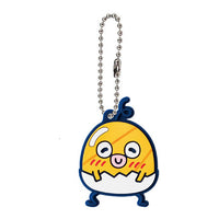 Tamagotchi x Sanrio Characters Special Rubber Mascot [10.Gudetama x Karapatchi]