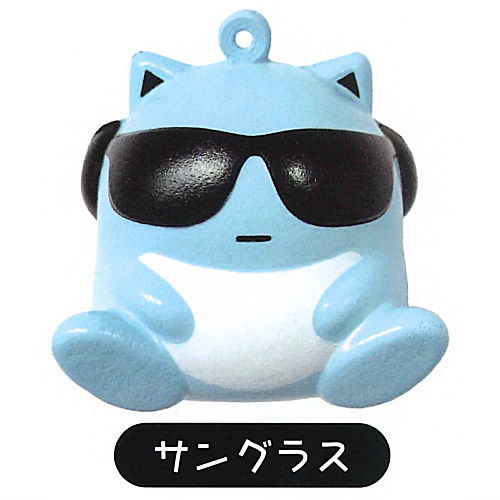 Bluehamham mini punipuni mascot [2.Sunglasses]