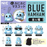 Bluehamham mini punipuni mascot [All 6 type set(Full Complete)]
