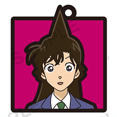 Detective Conan Hanzawa-san the Criminal Hanzawa-san ga ippai!? Capsule Rubber Strap [6.Ran Mori]