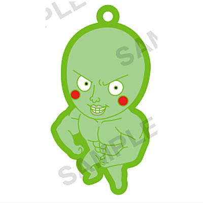 Mob Psycho100 Ekubo ga ippai Capsule Rubber Strap [3.Senior Ekubo]