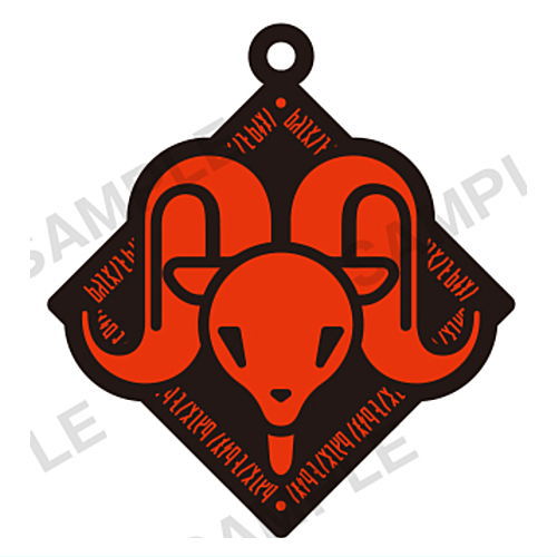 MILGRAM capsule rubber strap vol.2 [7.Judgment icon]