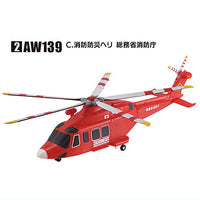 Capsule Workshop Vol.2 Heliborne Collection Part.2 [7.(2-C) Firefighting helicopter Ministry of Internal Affairs and Communications Fire Dept. Base AW139]