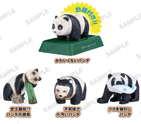 Nanikore Chin Hyakkei Kawaikunai Panda Collection Figure [All 4 type set(Full Complete)]