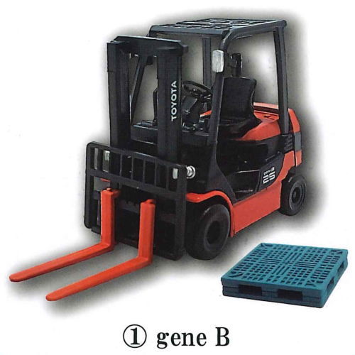 1/64 TOYOTA gene B electric forklift collection [1.gene B]