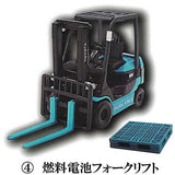 1/64 TOYOTA gene B electric forklift collection [4.fuel cell forklift]