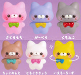 Sukuttotacchisan Sofubi Mascot Nekosantacchi [All 6 type set(Full Complete)]