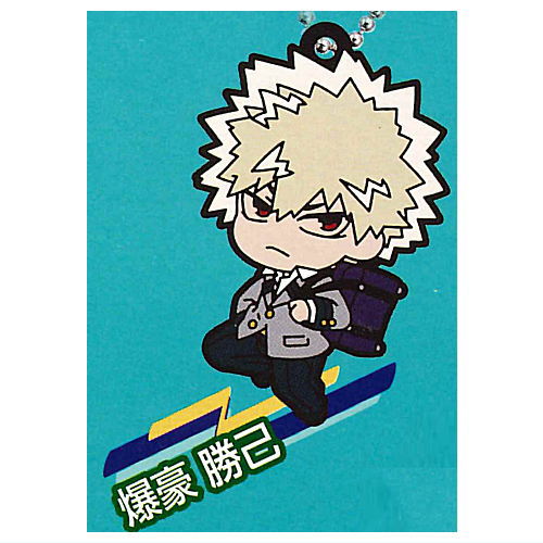 Deformed Rubber! My Hero Academia Uniform Keychain [2.Katsuki Bakugo]