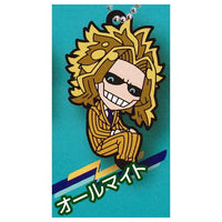 Deformed Rubber! My Hero Academia Uniform Keychain [7.Allmight]
