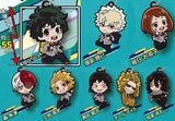 Deformed Rubber! My Hero Academia Uniform Keychain [All 8 type set(Full Complete)]