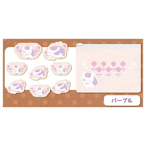 Natsume Yuujinchou Vinyl pouch Sticker [5.Purple]