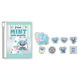 Rainbow Park Vinyl pouch Sticker [5.pom ponette junior Jaime Mint]