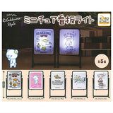 Rilakkuma miniature signboard light [All 5 type set(Full Complete)]