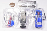 C Car Craft 1/72 Scale Nissan Silvia (S13) & 180SX Ver.2 [3.Silvia (S13) K's Blue Metallic]