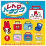 Sanrio Characters Retro Trunk Miniature Collection [All 6 type set(Full Complete)]