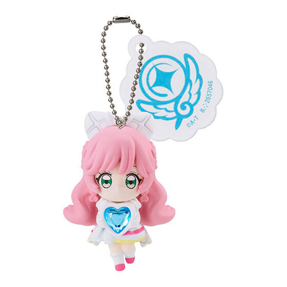 Hirogaru Sky! Precure Pretty Cure CURE SKY Rubber Mini Figure w/ Ballchain