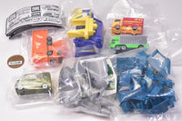 Pocket Tomica Let's play together! Transportation base Hen [All 7 type set(Full Complete)]