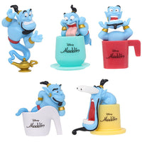 Disney Aladdin Genie FUNNY Stylize Fig. [All 5 type set(Full Complete)]