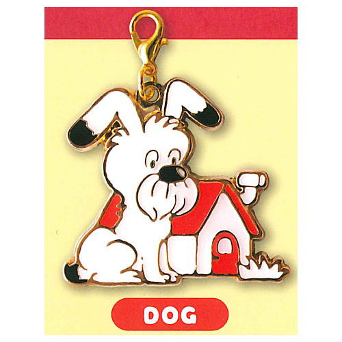 Shimojima Stop Pale Metal Charm [3.DOG]