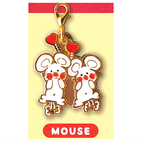 Shimojima Stop Pale Metal Charm [4.MOUSE]